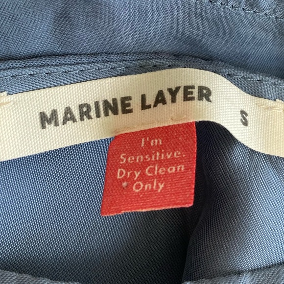 Marine Layer Satin Cupro Shift Dress Sz S EUC - Picture 6 of 6